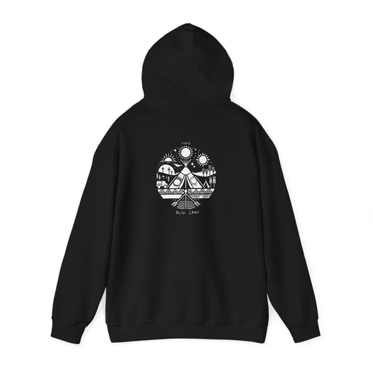 White YOWIE Bush Camp Hoodie