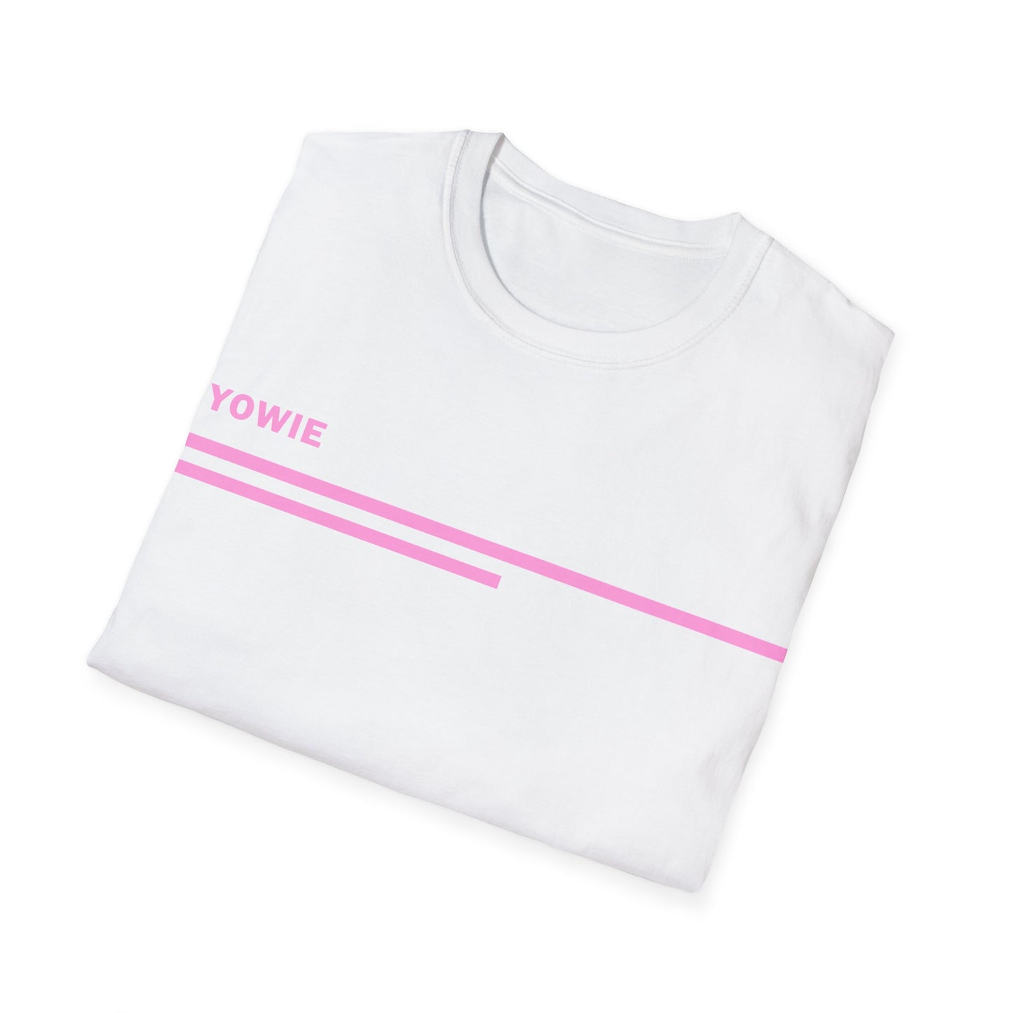 Pink YOWIE Unisex Soft style Tee