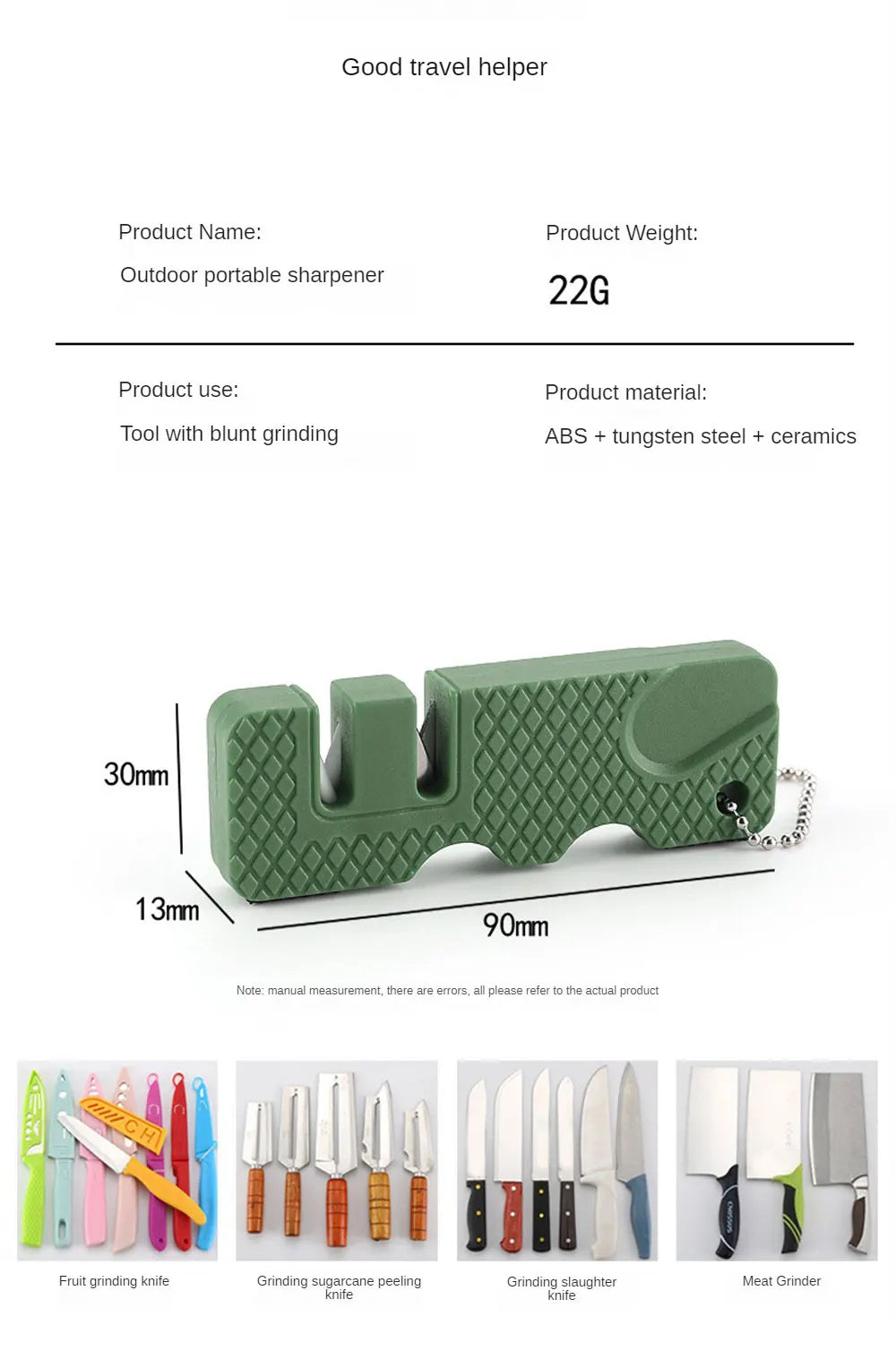 Mini Portable Knife Sharpener