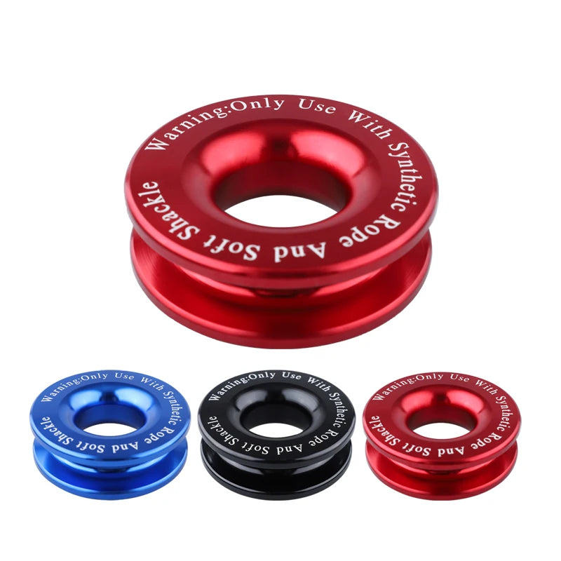 Aluminum alloy rescue snatch pulley